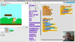 Basic Side Scrolling in Scratch [upl. by Solracesoj]