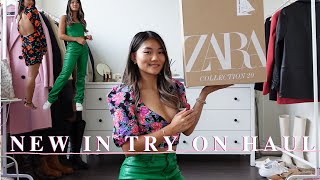 ZARA NEW IN FALL TRY ON HAUL [upl. by Dorion]