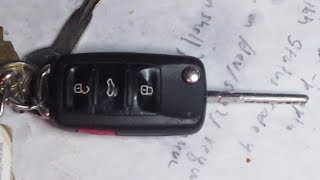 VW Passat Key FOB Battery Replacement [upl. by Donn]