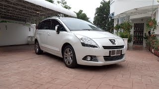 2013 Peugeot 5008 StartUp Full Vehicle Tour and Test Drive [upl. by Nyra]