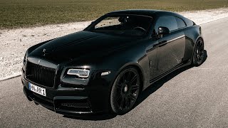 1 of 3 WIDEBODY Rolls Royce Wraith Black Badge with 717hp  The Supercar Diaries [upl. by Ettenel]