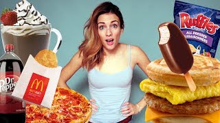 10000 CALORIE CHALLENGE  GIRL VS FOOD [upl. by Clynes729]