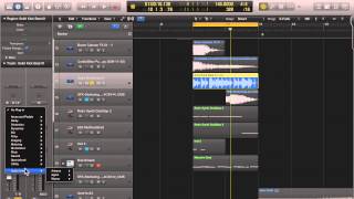 Logic Pro X How To Apply Plugins [upl. by Alric49]