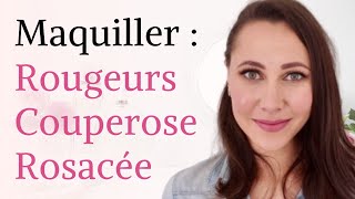 Rougeur visage  comment les faire DISPARAITRE en maquillage [upl. by Siegel]