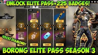 Borong Semua Elite Pass Season 3 Review Doomsday Madness  Garena Free Fire [upl. by Erdreid]