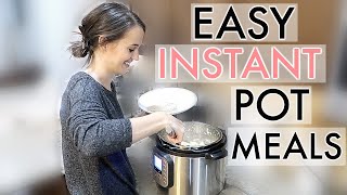 4 EXTREMELY EASY amp AFFORDABLE INSTANT POT MEALS  SIMPLY ALLIE [upl. by Stempien]