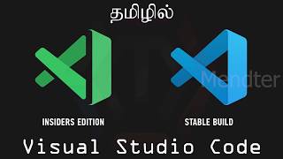 How to use  visual studio code  tamil  explained [upl. by Addi]