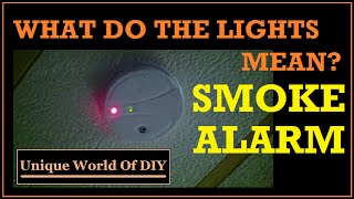 Smoke Alarm  What The Lights Mean [upl. by Hercule]