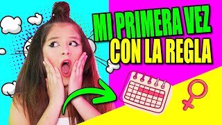 😱 ¡MI PRIMERA VEZ con la REGLA 😱 ¡LO QUE ME PASÓ EN MI PRIMER PERIODO MI PRIMER PERIODO Storytime [upl. by Lionel]