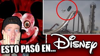 15 COSAS ATERRADORAS ocurridas en los PARQUES DE DISNEY real [upl. by Enrico]