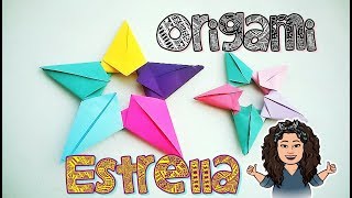 Como hacer una estrella de papel origami [upl. by Chao631]