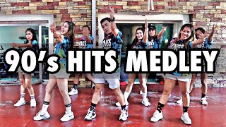 90’s HITS MEDLEY  BUGING Dance Fitness  BATANGAS CREW [upl. by Eniamsaj]