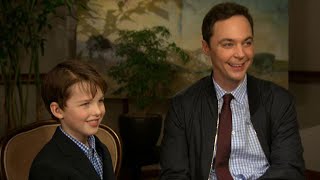 Jim Parsons Gushes About Adorable Young Sheldon Star Iain Armitage Calls Him Inspirational [upl. by Ailimac]