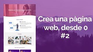 💻 COMO crear una PAGINA WEB en HTML y CSS PASO A PASO Adaptable a DISPOSITIVOS MÓVILES 2 [upl. by Ibbetson490]