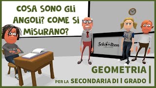 Cosa sono gli angoli e come si misurano  Geometria  Secondaria di Primo Grado [upl. by Nrubyar]