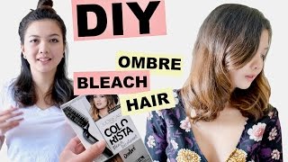 COLORISTA OMBRE BLEACH DIY [upl. by Charlot]