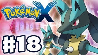 Pokemon X and Y  Gameplay Walkthrough Part 18  Two Lucarios Nintendo 3DS [upl. by Rhody]