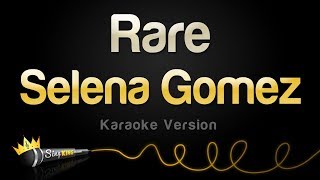 Selena Gomez  Rare Karaoke Version [upl. by Heyer]