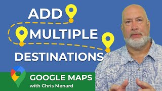 Google Map  Add Multiple Destinations [upl. by Thadeus173]