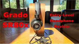 Grado SR80x Headphone Review [upl. by Aisile]