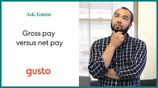 Gross Pay vs Net Pay Whats the Difference [upl. by Ahsiki]