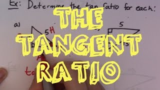 The Tangent Ratio [upl. by Annoik]