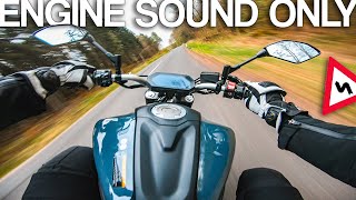 2021 Yamaha MT07 sound RAW Onboard [upl. by Procora]