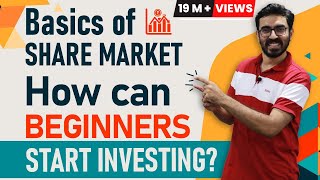 Stock Market For Beginners  How can Beginners Start Investing in Share Market  Hindi [upl. by Persons]