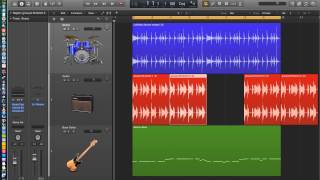 Logic Pro X  Video Tutorial 10  Audio Edit Tools part 1 [upl. by Orlena]