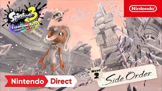 Splatoon 3 Expansion Pass  Side Order DLC  Nintendo Direct 9142023 [upl. by Eecrad]