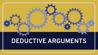 CRITICAL THINKING  Fundamentals Deductive Arguments [upl. by Suaeddaht]