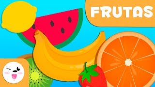 LAS FRUTAS  Vocabulario para niños [upl. by Fidela]