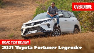 2021 Toyota Fortuner Legender road test review  all about the image glitz amp glamour  OVERDRIVE [upl. by Dulciana627]