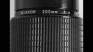 Nikkor AI 200mm f4 Lens Review [upl. by Channing]