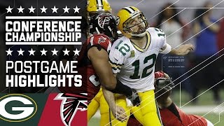 Packers vs Falcons  NFC Championship Game Highlights [upl. by Liahkim]