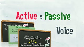 Active and Passive Voice  Learn English  EasyTeaching [upl. by Dionne25]