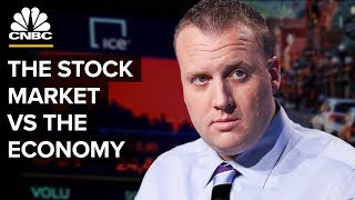 The Difference Between The Stock Market And The Economy [upl. by Haridan188]