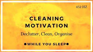 Cleaning Motivation  Declutter  Reprogram Your Mind While You Sleep [upl. by Lutero630]