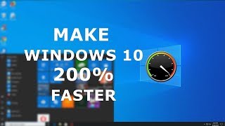 How to Make Windows 10 Faster amp Unlock Max Performance 200 Faster [upl. by Socher538]