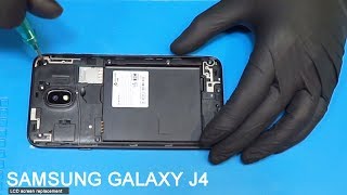 Samsung Galaxy J4 Lcd Screen Replacement [upl. by Lynnette]