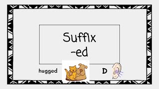 Suffix ED Sounds like D  4 Minute Phonics [upl. by Searle]