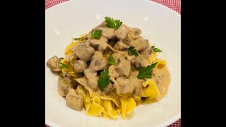 Beef Stroganoff  Traditional [upl. by Ahtelahs886]