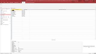 Creating a database in Microsoft Access [upl. by Ayres730]