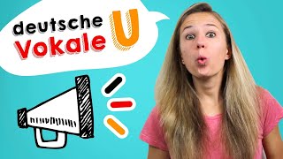 GERMAN PRONUNCIATION 4 Learn How to Pronounce the GERMAN VOWELS [upl. by Kristi539]