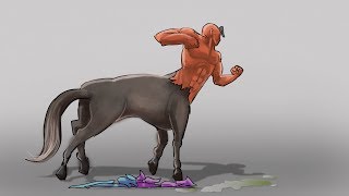 Centaur Transformation Animation [upl. by Nnaynaffit700]