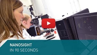 Nanoparticle Tracking Analysis  NanoSight in 90 Seconds [upl. by Lief]