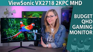 Is The CHEAPEST QHD Gaming Monitor Any Good  Viewsonic VX27182KPCMHD Review 27quot 1440p 165Hz [upl. by Notnirb74]