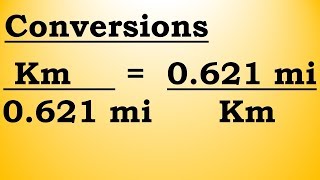 How to convert between Kilometers and Miles [upl. by Eiralih]