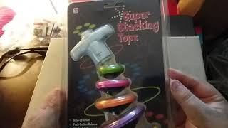 Toysmith  Super Stacking Tops Unboxing [upl. by Minnaminnie]