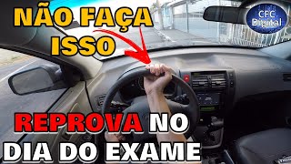 COMO VIRAR CORRETAMENTE O VOLANTE  O QUE REPROVA NO EXAME PRÁTICO [upl. by Mchail]